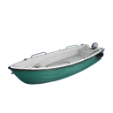 Christmas boat
