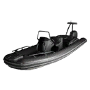 Rib motorboat